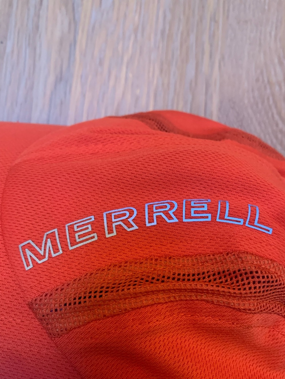 Merrell Breathable Orange Performance Cap - Picture 6 of 7